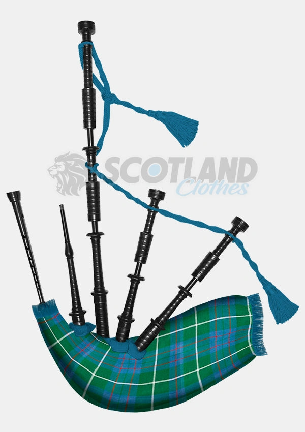 Handmade Macintyre Ancient Tartan Bagpipe