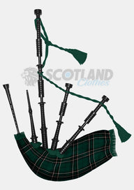 Handmade Maclean Hunting Modern Tartan Bagpipe