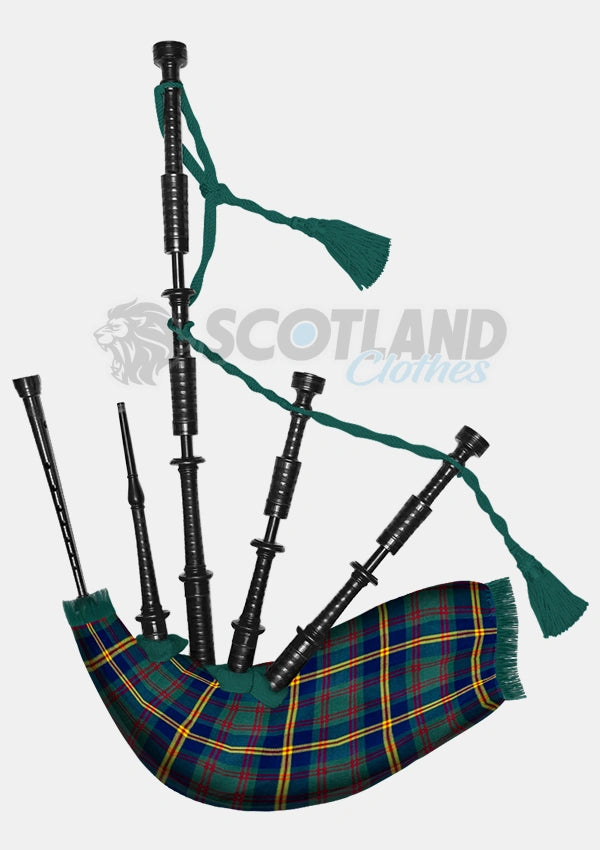 Handmade US-Marine Corp Tartan Bagpipe