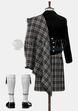 Harris Tartan Prince Charlie Outfit