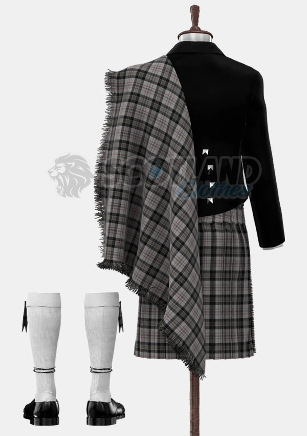 Harris Tartan Prince Charlie Outfit