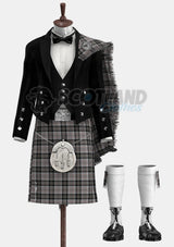Harris Tartan Prince Charlie Outfit