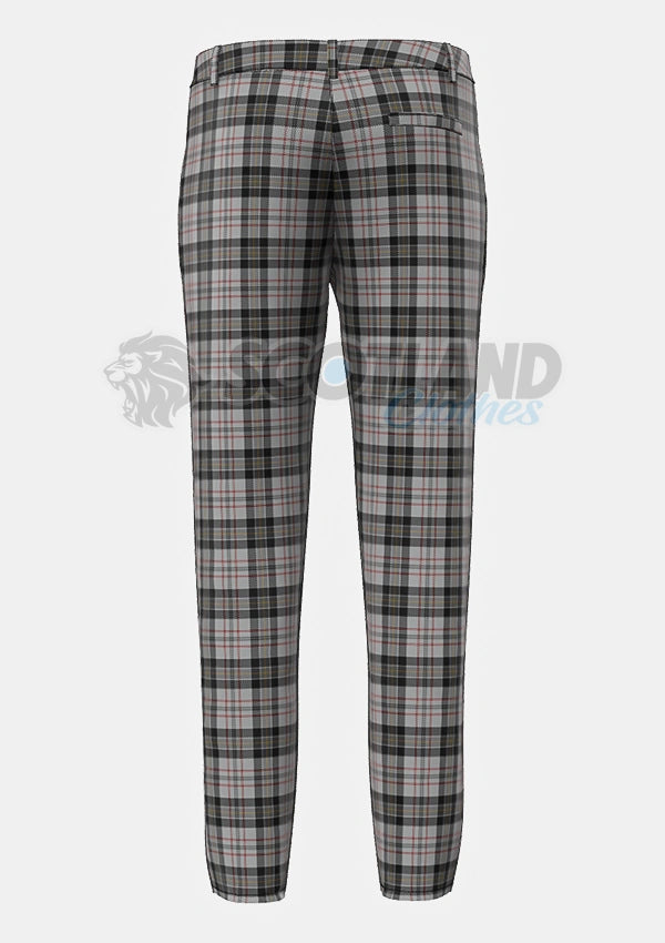 Harris Tartan Trouser Back