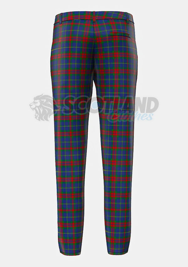 Harvey Tartan Trouser Back