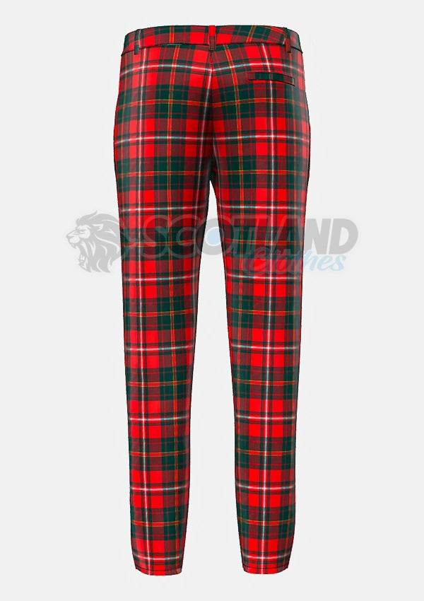 Hay Tartan Trouser Back