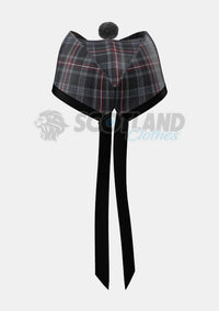 Hebridean Heather Tartan Glengarry Hat Back