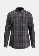 Hebridean Heather Tartan Shirt Front