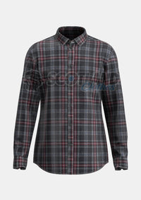Hebridean Heather Tartan Shirt Front