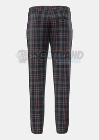 Hebridean Heather Tartan Trouser Back