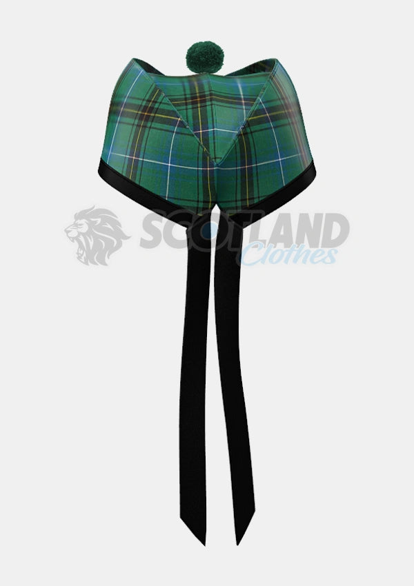 Henderson Tartan Glengarry Hat Back