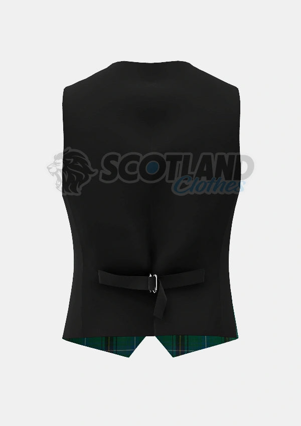 Henderson Tartan Waistcoat Back
