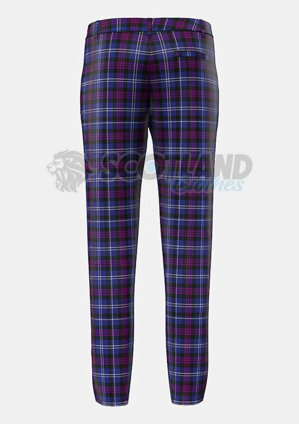 Heritage of Scotland Tartan Trouser Back