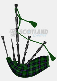 Hibs Tartan Bagpipe