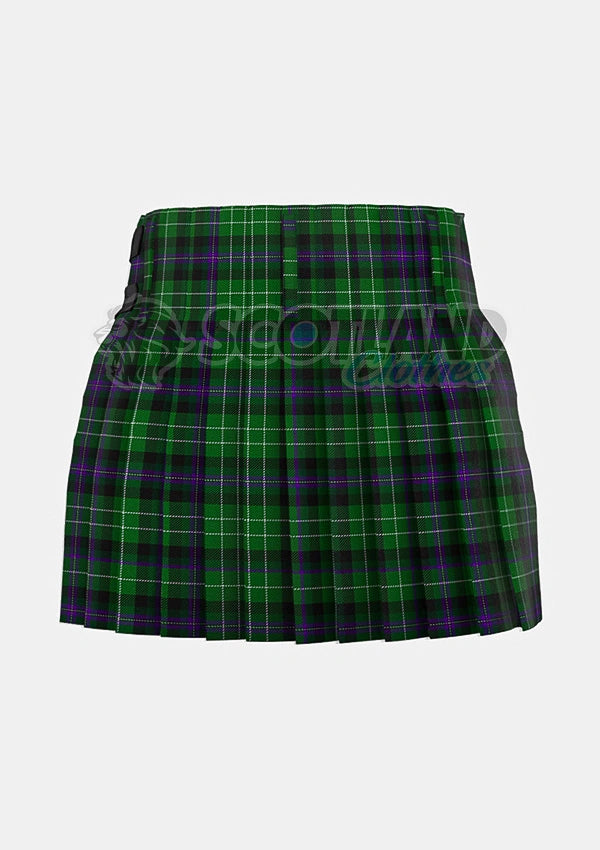 Hibs Tartan Kilt Back