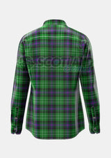 Hibs Tartan Shirt Back