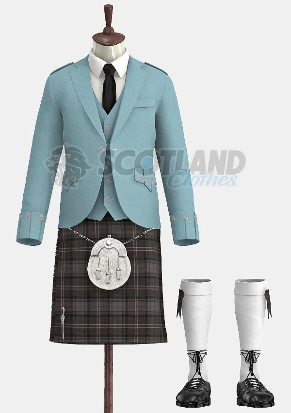 Highland Granite Tartan Argyle Outfit