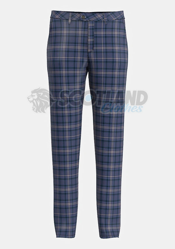 Highland Sky Tartan Trouser