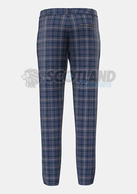 Highland Sky Tartan Trouser Back