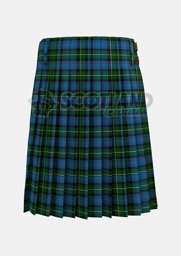 Hogg Dress Tartan Kilt Back