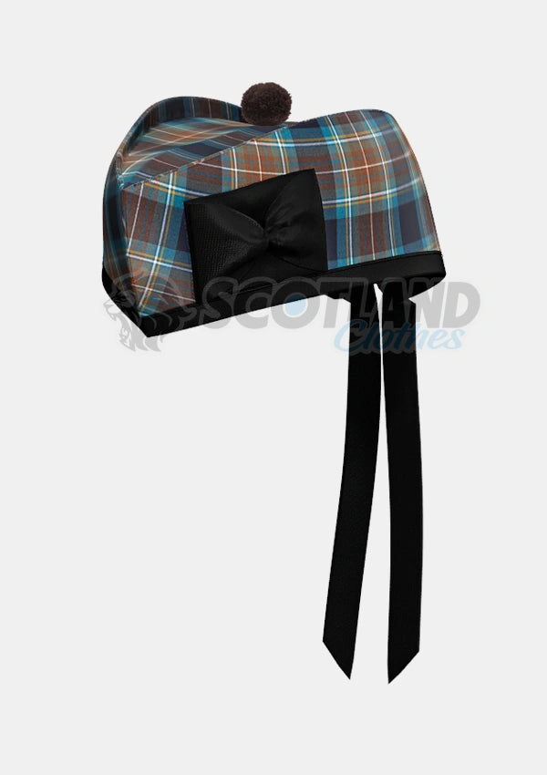 Holyrood Tartan Glengarry Hat Front