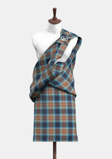 Holyrood Tartan Great kilt Front