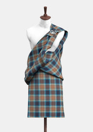 Holyrood Tartan Great kilt Front