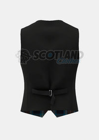 Holyrood Tartan Waistcoat Back