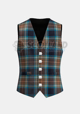Holyrood Tartan Waistcoat Front