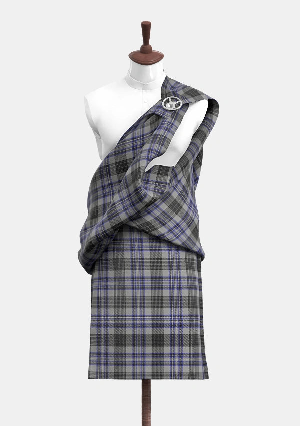 Hood Tartan  Great Kilt Front