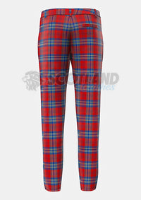 House of Edgar Tartan Trouser Back
