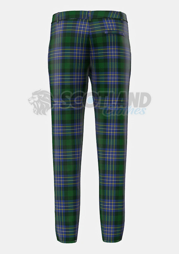 Hughes Tartan Trouser Back
