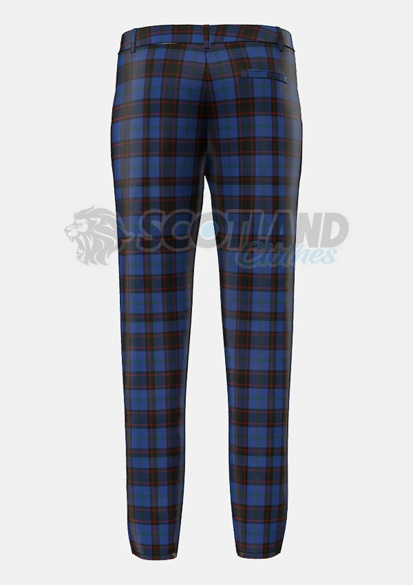 Hume Tartan Trouser Back