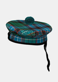 Hunter Tartan Balmoral Hat Front Side