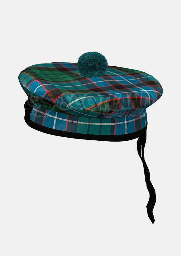 Hunter Tartan Balmoral Hat Front Side