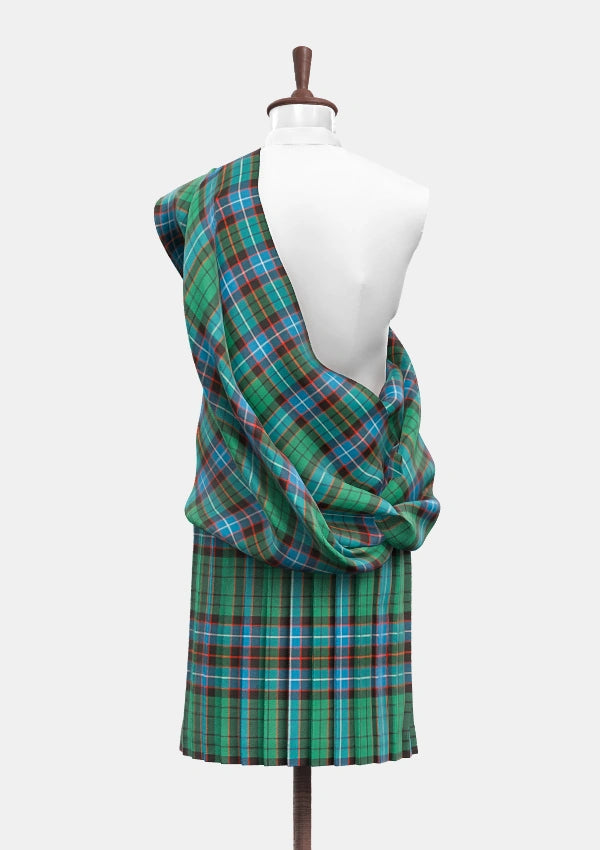 Hunter Tartan Great kilt Back