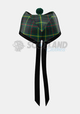 Hunting Stewart Tartan Glengarry Hat Back