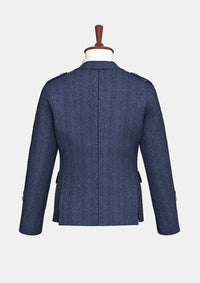 Indigo_Blue_Tweed_Argyle_Jacket_back_image