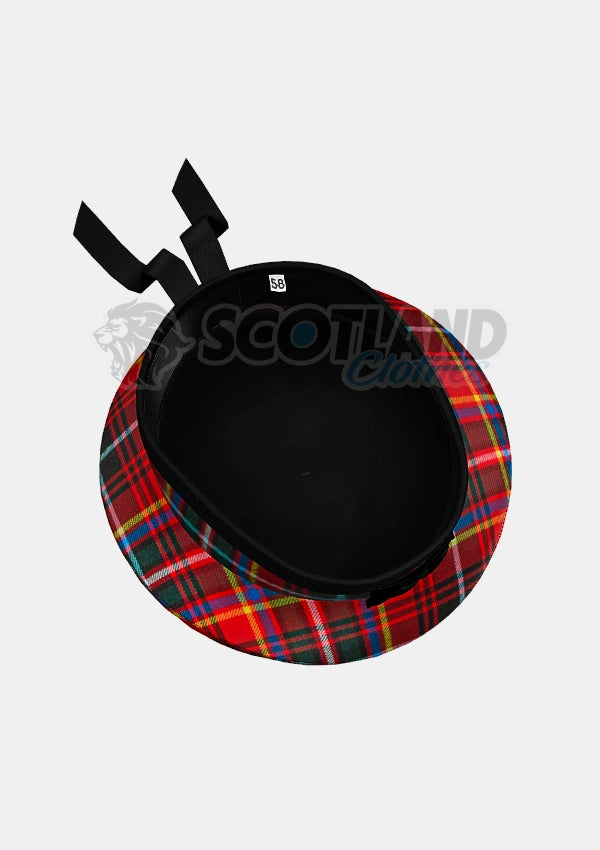 Innes Tartan Balmoral Hat Back Side