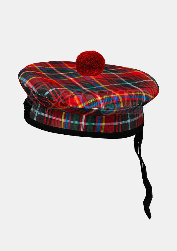Innes Tartan Balmoral Hat Front Side