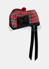 Innes Tartan Glengarry Hat Front
