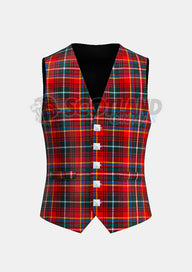 Innes Tartan Waistcoat Front