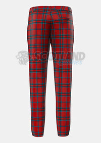 Inverness Tartan Trouser Back