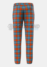 Irn Bru Tartan Trouser Back