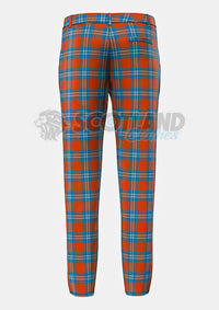 Irn Bru Tartan Trouser Back