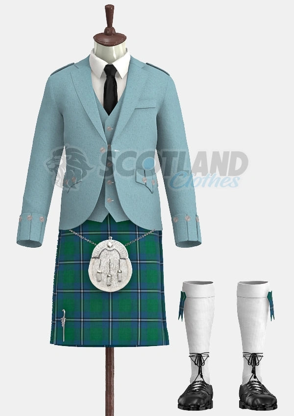Irvine Tartan Argyle Outfit
