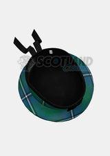 Irvine Tartan Balmoral Hat Back Side