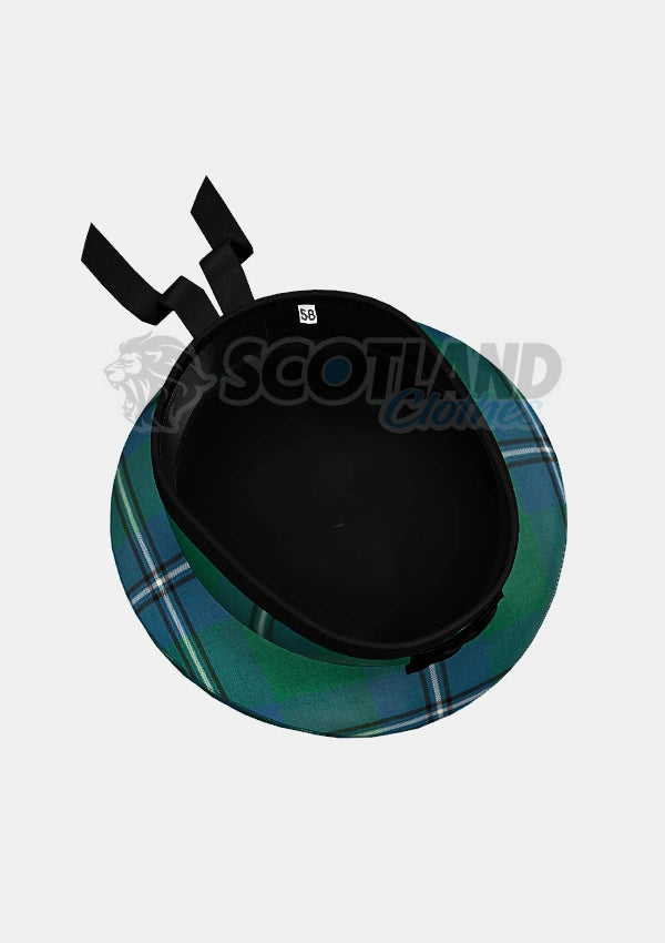 Irvine Tartan Balmoral Hat Back Side