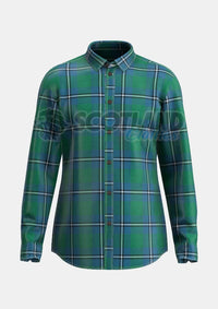 Irvine Tartan Shirt Front