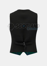 Irvine Tartan Waistcoat Back
