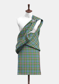 Isle of Man Tartan Great Kilt Front